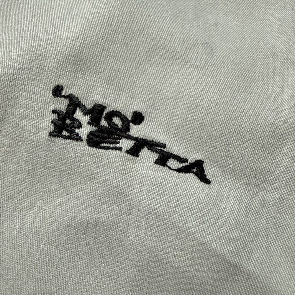 Vintage Mo Betta Western Shirt Blue Black Standing Collar Button Up Garth Brooks - Picture 4 of 8